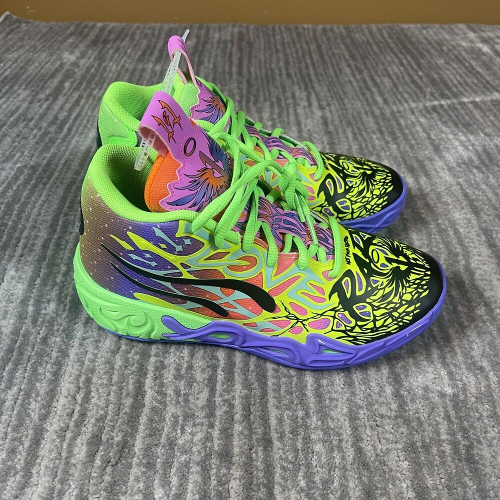Puma Shoes Size 5 Youth Multicolor Not From Here Basketball Sneakers 311315-01